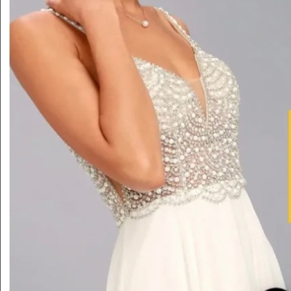 Lulus Dresses & Skirts - Lulus True Love Rhinestone Maxi Dress